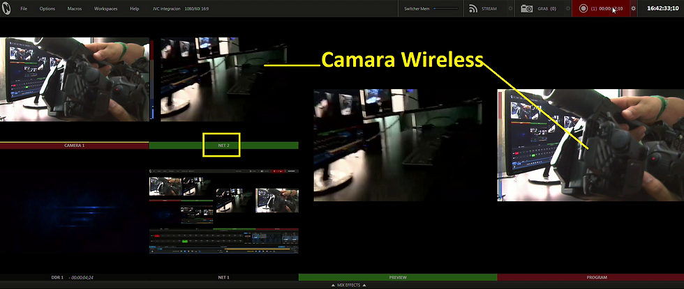 CAMARA Wireless en Accion