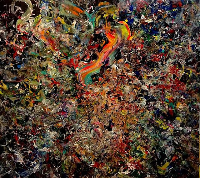 Born This Way, 56 x 50 inches, Acrylic on canvas