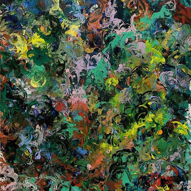 Nikko _58X34 inches, Acrylic on canvas