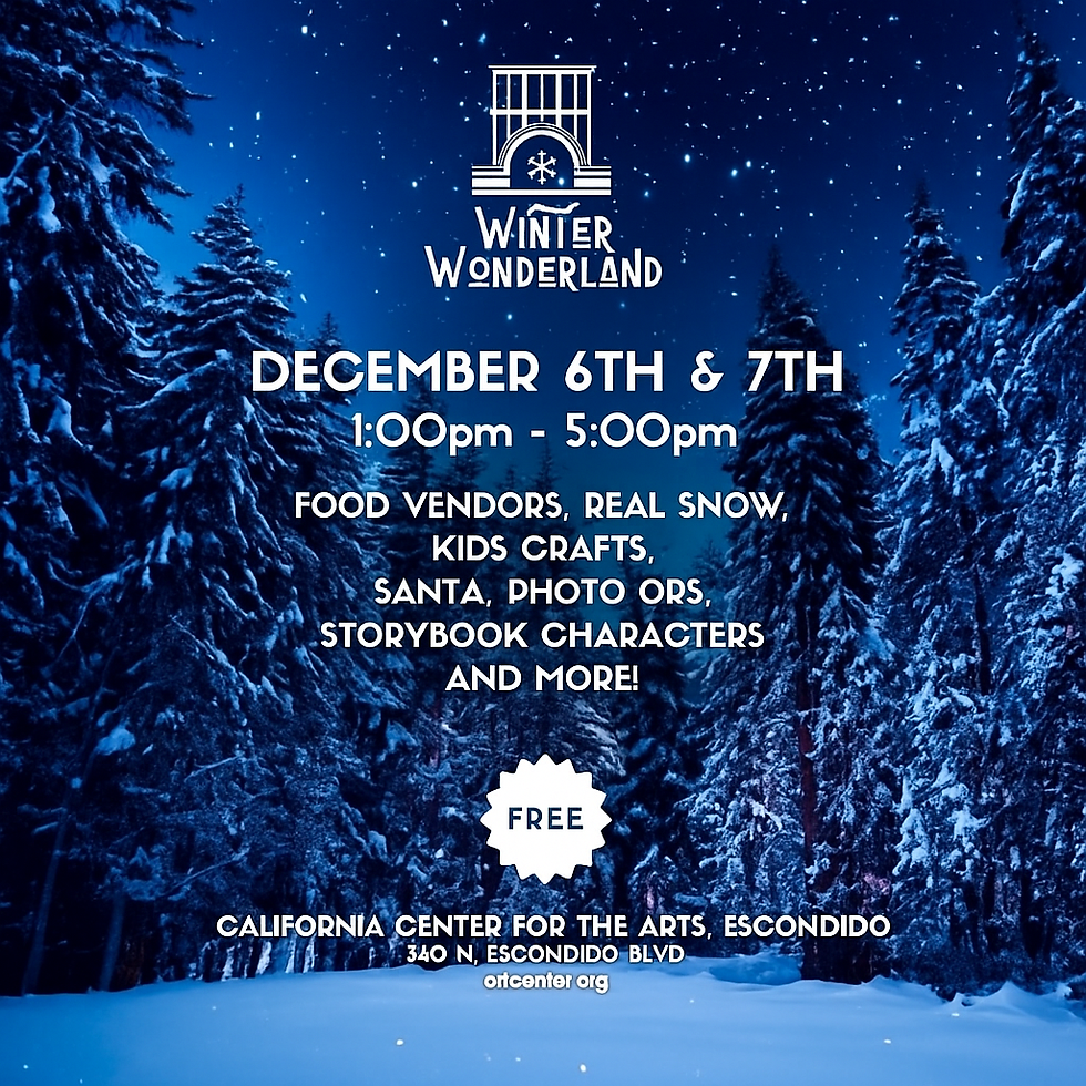 Winter Wonderland Escondido