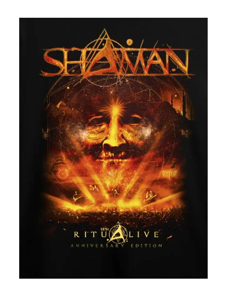 Camiseta Shaman Ritual Preto Consulado OF0033