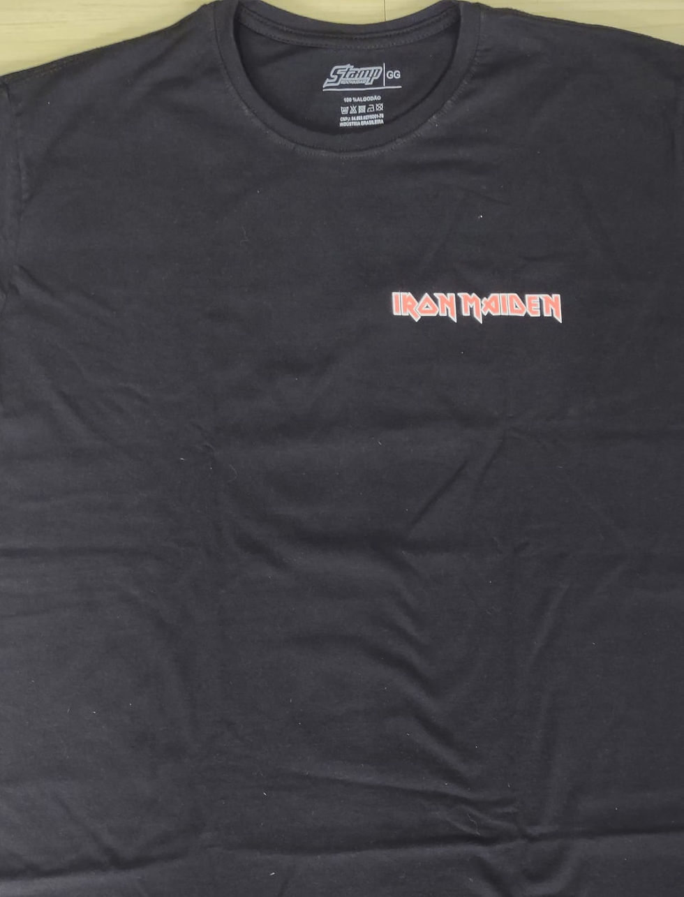 Camiseta Iron Maiden The Trooper Preto PC003