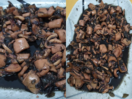 Calamares en su tinta