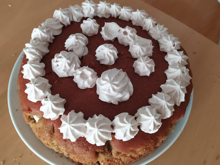 Bizcocho red velvet/remolacha