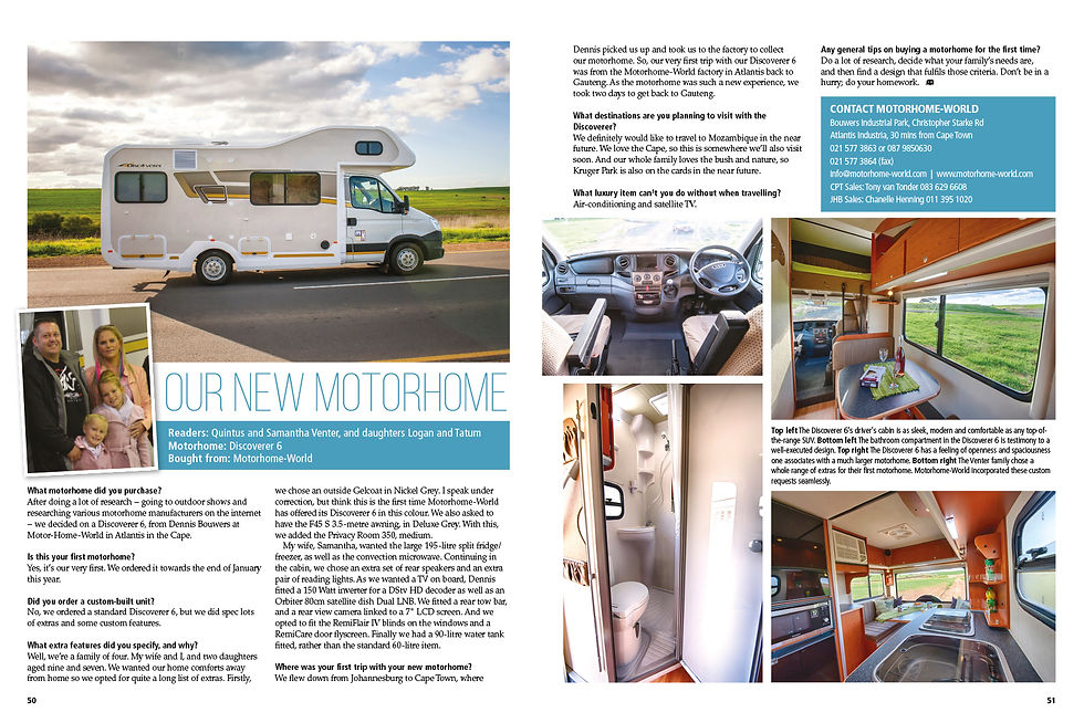 My New Motorhome