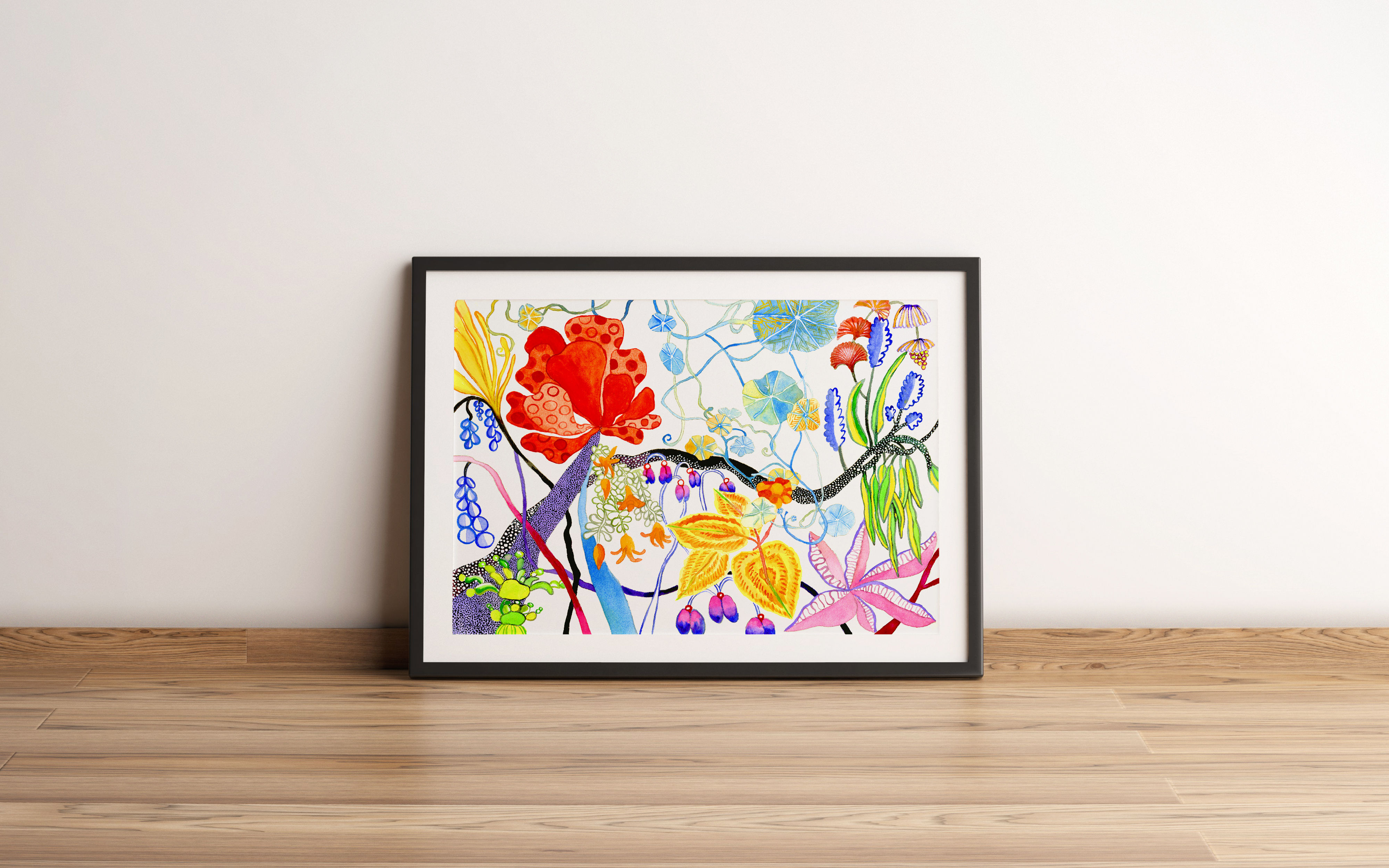 Imaginary Jungle Print