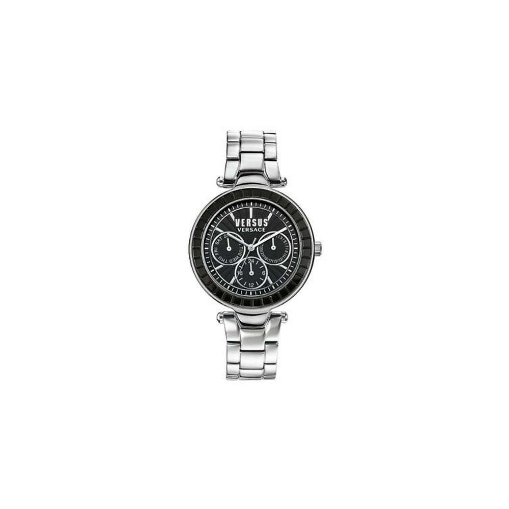Versace Women Black Chronograph Watch