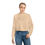 Thumbnail: MIBOSO Rainbow Colored Women's Cropped Pullover 