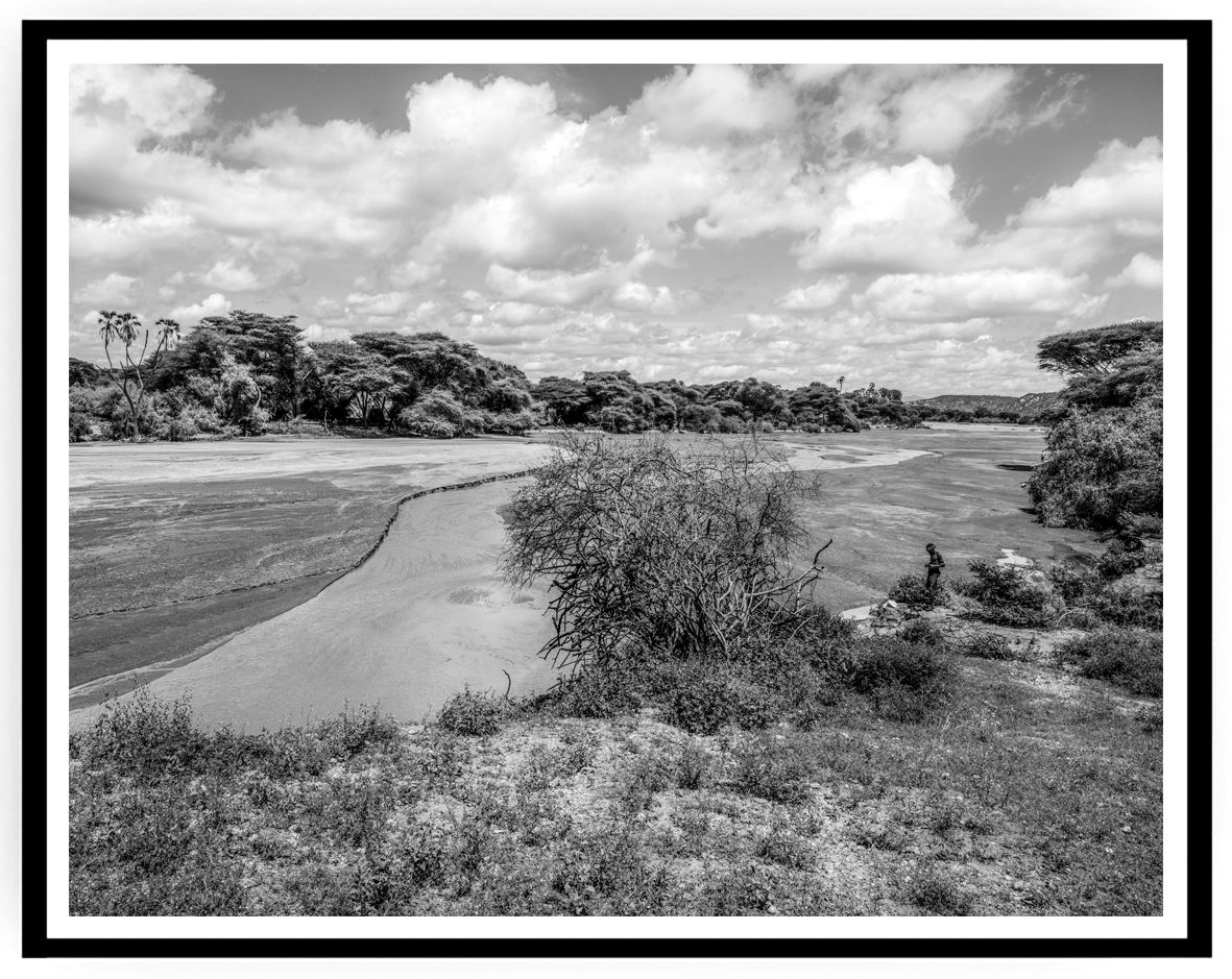 River, Samuru County, Africa, 2018. Fine Art Print. 60 x 80 cm. Edition 10.