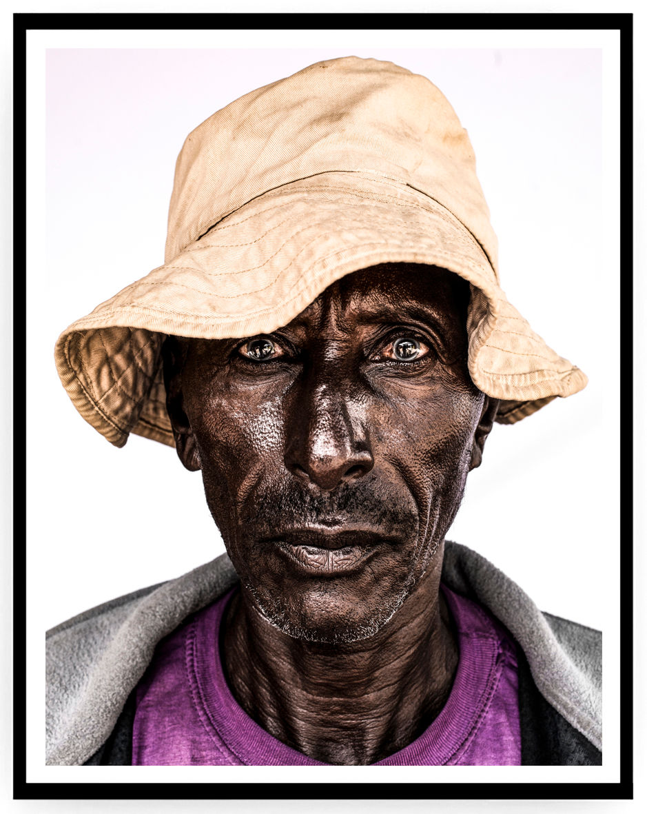 Samburu Man, Africa, 2018. Fine Art Print. 80 x 60 cm. Edition 10.