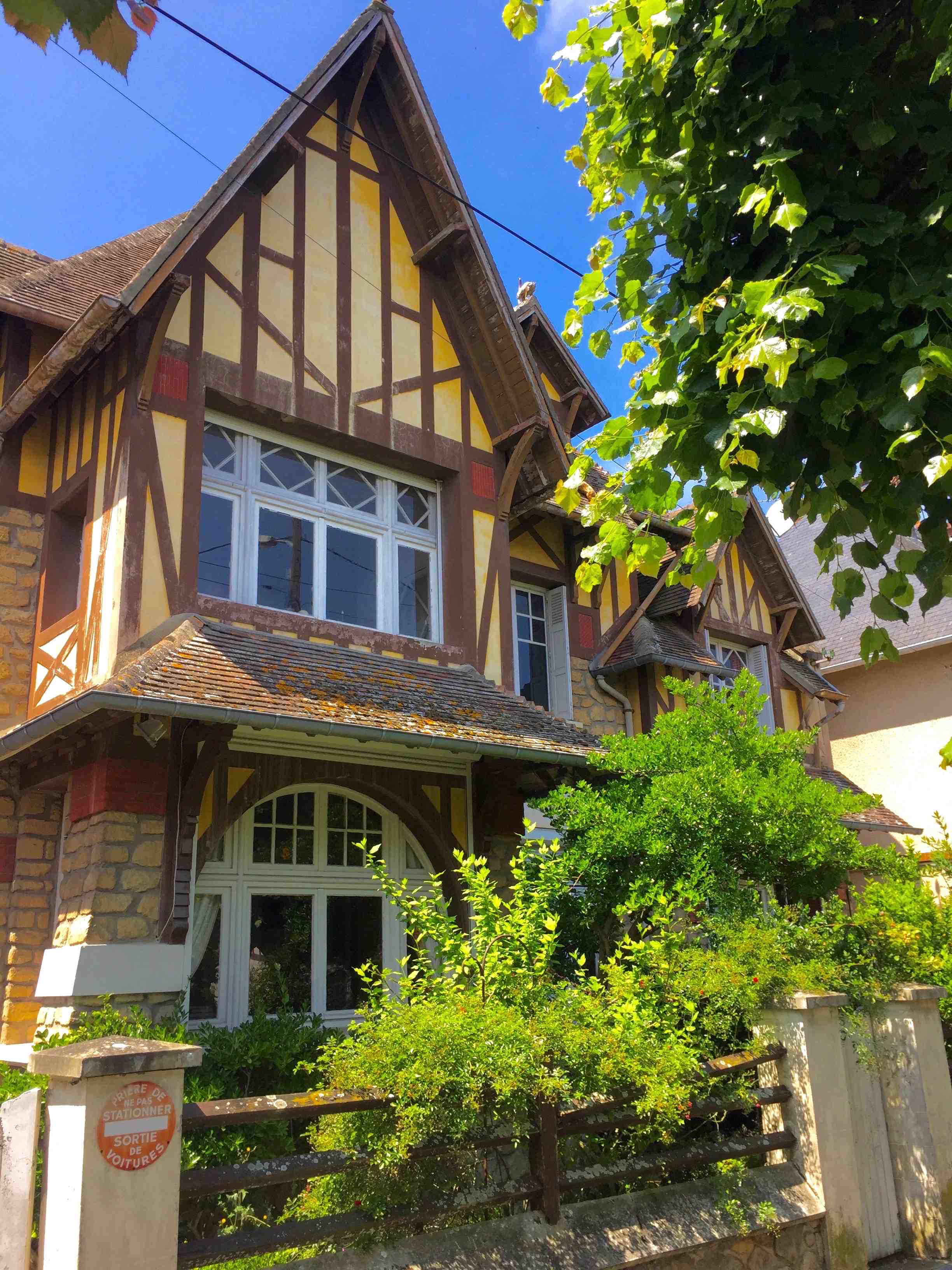 Villa normande centre ville Cabourg Pierre Flore Agence Immobilier