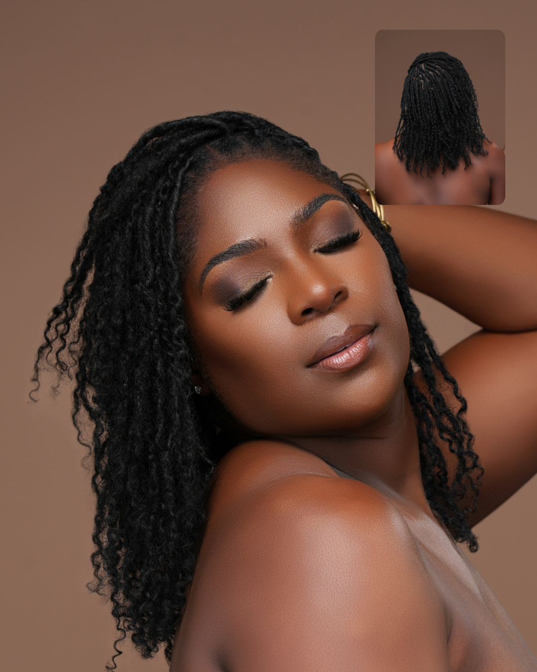 Afro Kinky Curly Bulk Hair - 100% Human Hair