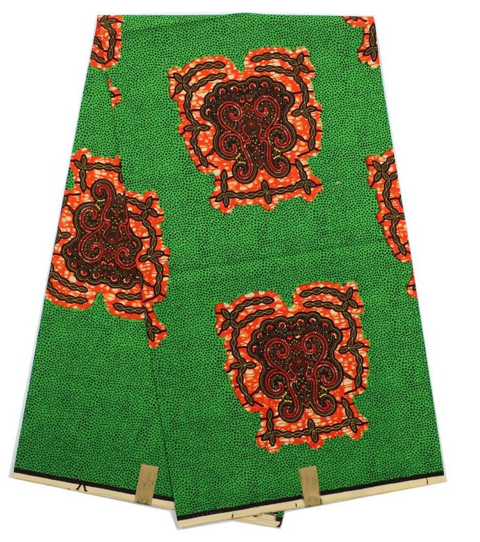 Miniature : Tissus de Cire Africain Wax 100% Coton-12 Couleurs