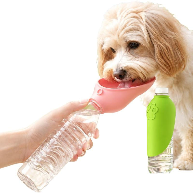 Miniatura: Silicone Leakproof Pets Travel Water Dispenser Portable Pet Feeder Outdoor Drink