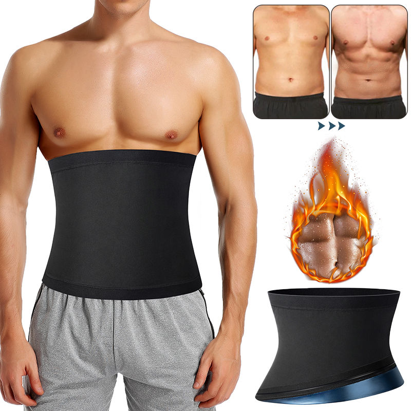 Cinturão Modelador Corporal de Sauna Masculino para Cintura