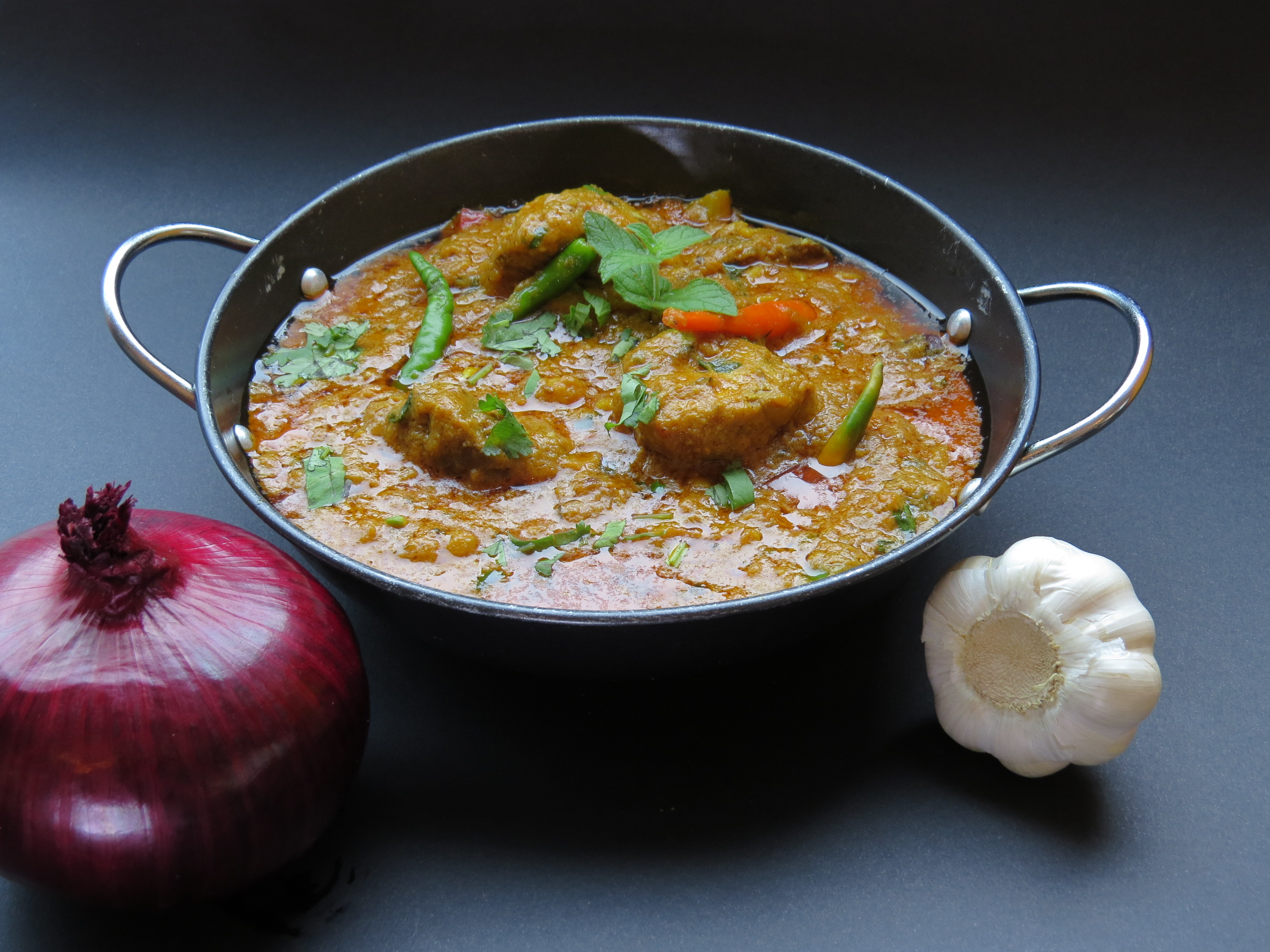 Arranged Food and Objects