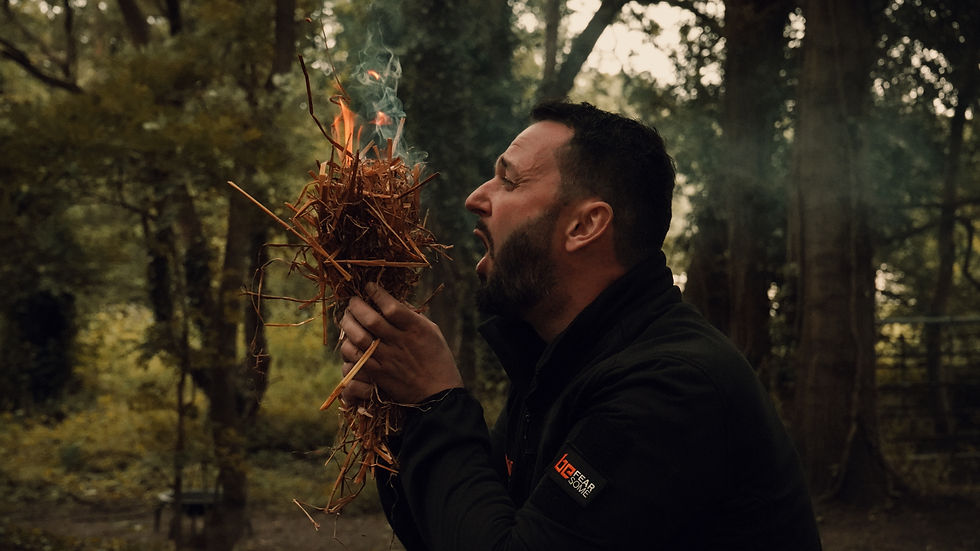 An immersive bushcraft and survival experience