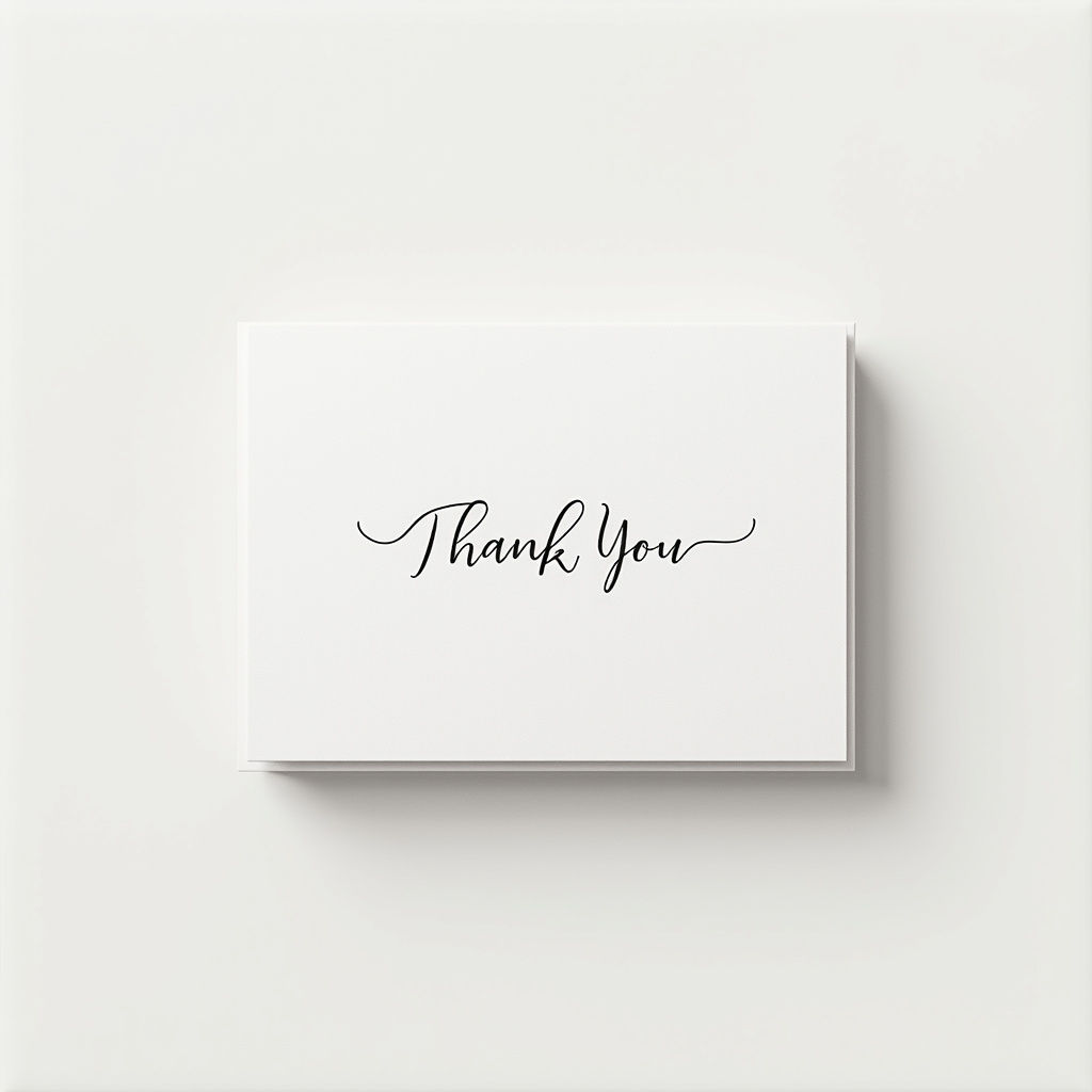 Elegant Thank You Cards
