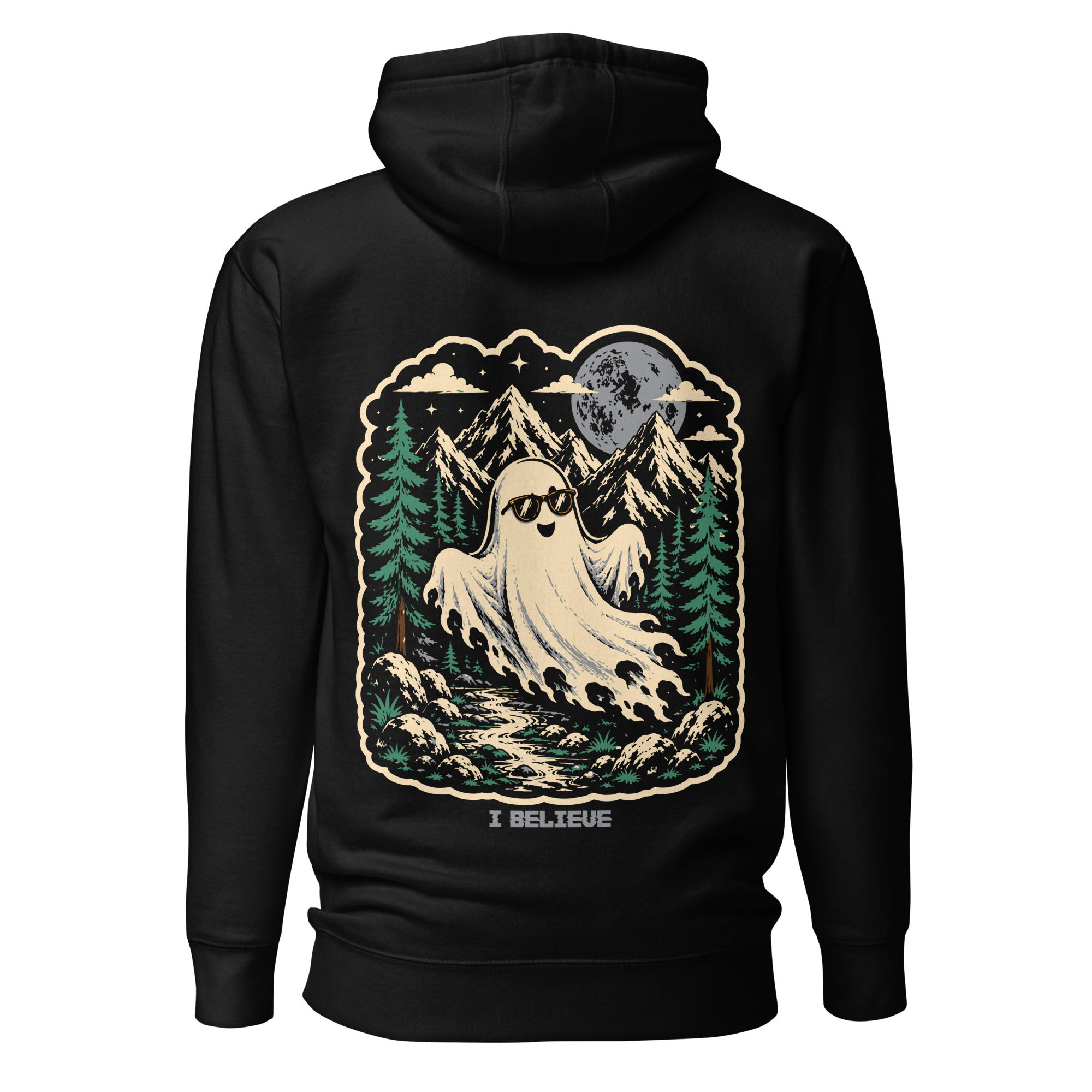 Cool Cryptid Ghost Hoodie