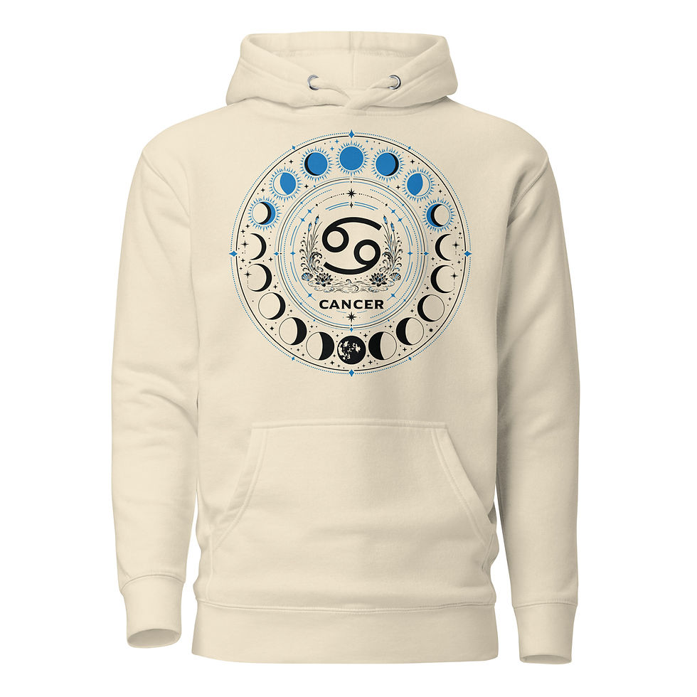 Thumbnail: Cancer Celestial Hoodie