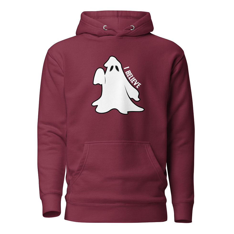 Thumbnail: I Believe in Ghosts Hoodie