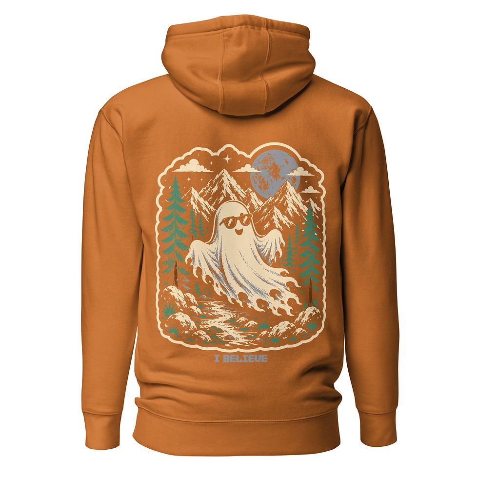 Thumbnail: Cool Cryptid Ghost Hoodie