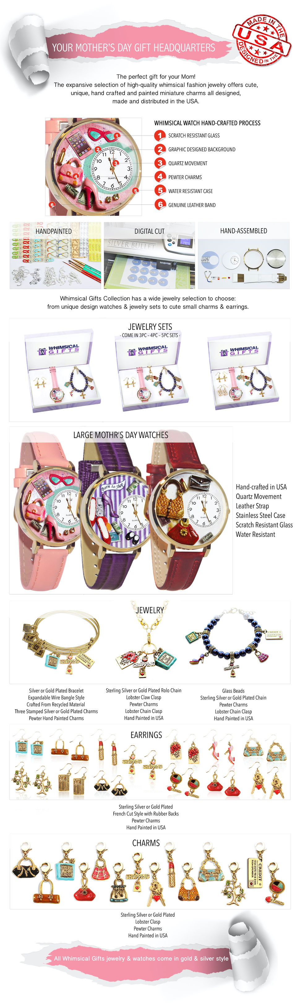 A+ page content for Amazon - Mother's Day