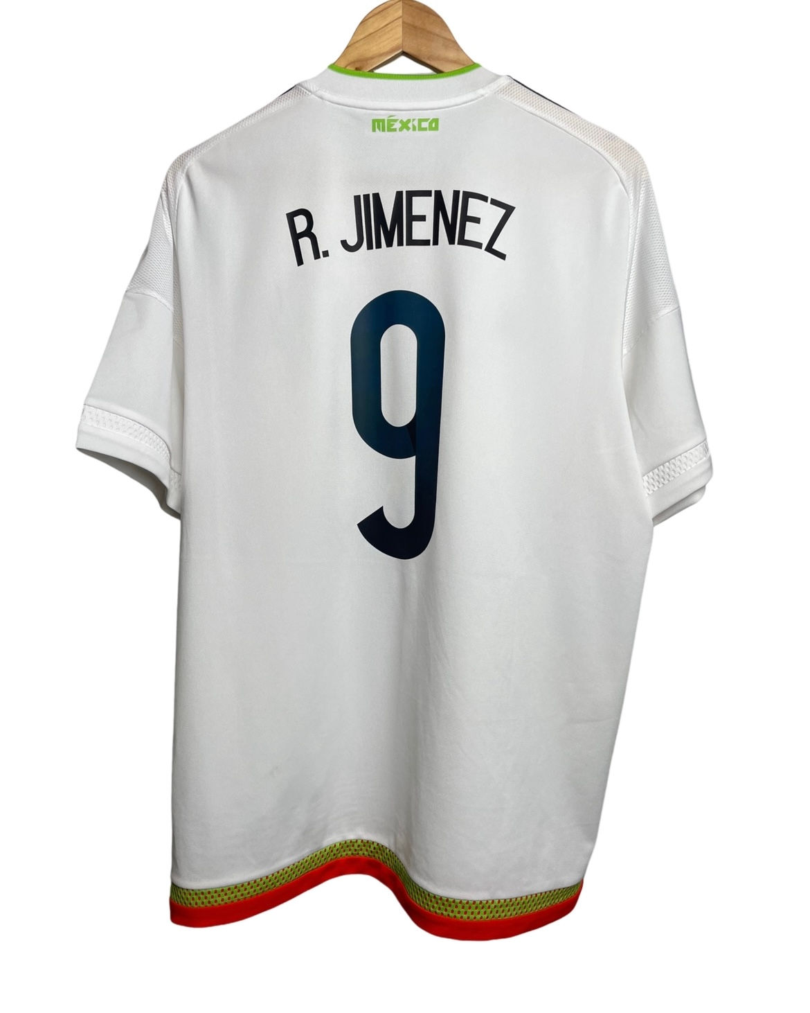 adidas Mexico 2015 Away Jersey - R. Jimenez #9 - XL - USED: Very Good