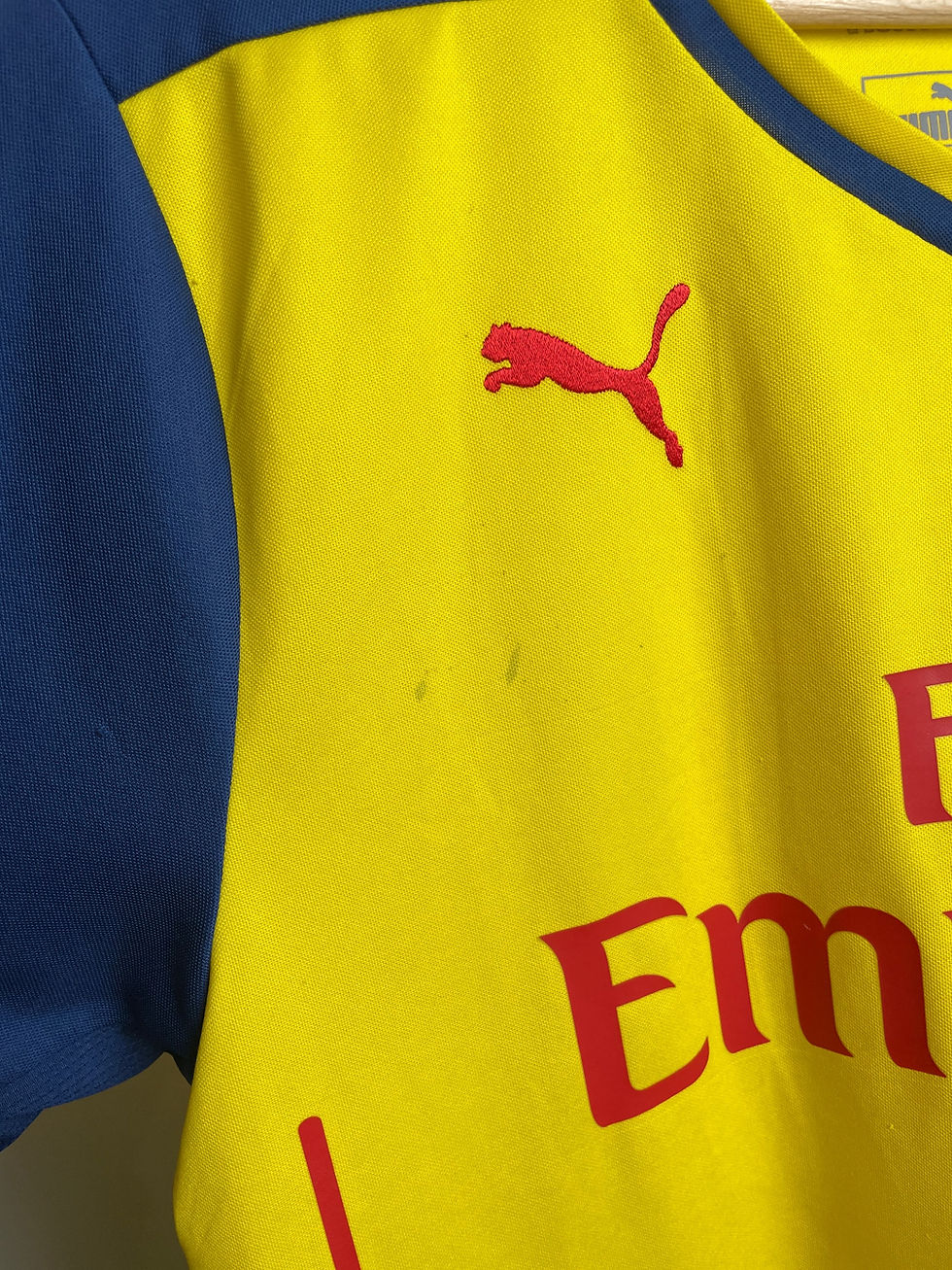 Thumbnail: Puma Arsenal 14/15 Away Jersey - S. Cazorla #19 - L - USED: Good