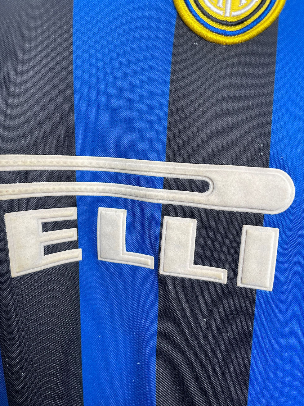 Thumbnail: Nike Inter Milan 98/99 Home Jersey - Ronaldo #9 - L - USED: Good