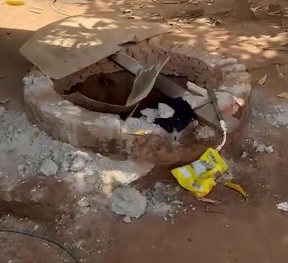 Polícia investiga denúncia de corpos dentro de poço em Aparecida de Goiânia