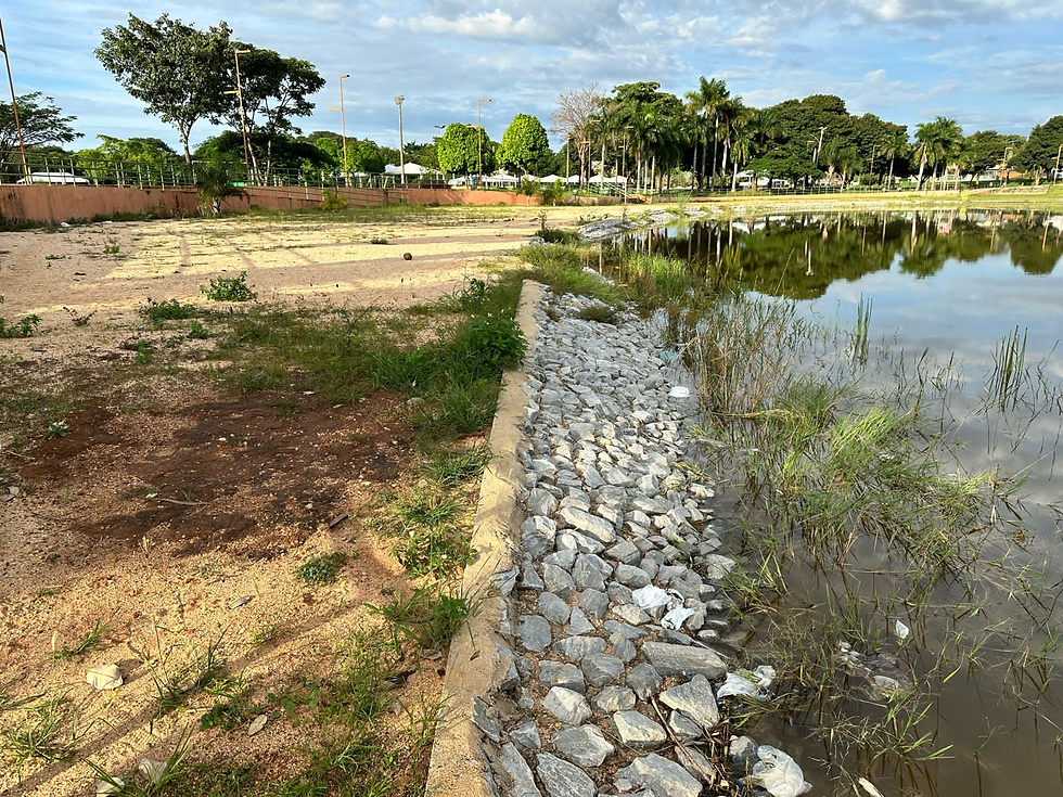 Às vésperas do Encontro de Motociclistas, o principal ponto turístico de Goianésia está em estado de abandono