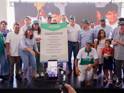 Agrocolégio é inaugurado em Goianésia e marca último ato de Caiado como governador de Goiás