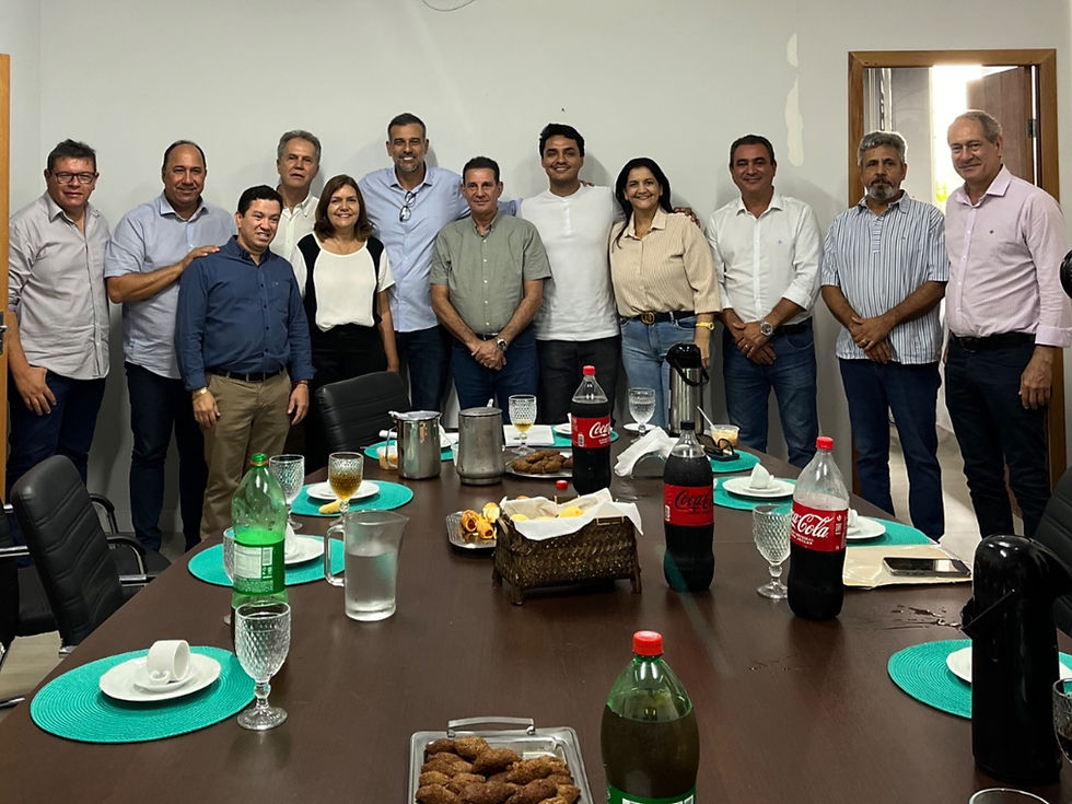 Renato de Castro recebe senador Vanderlan Cardoso que anuncia vários benefícios para Goianésia