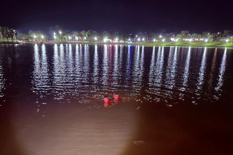 Motorista morre após carro cair na Lagoa Princesa do Vale, em Goianésia