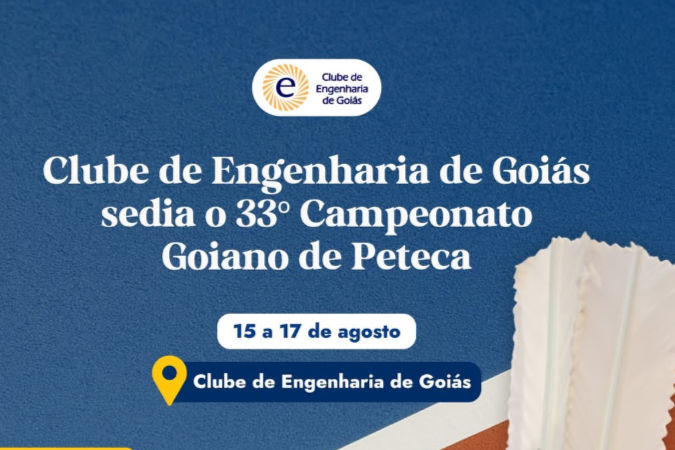 Goiânia se prepara para o 33º Campeonato Goiano de Peteca: porta de acesso ao Campeonato Nacional de 2025