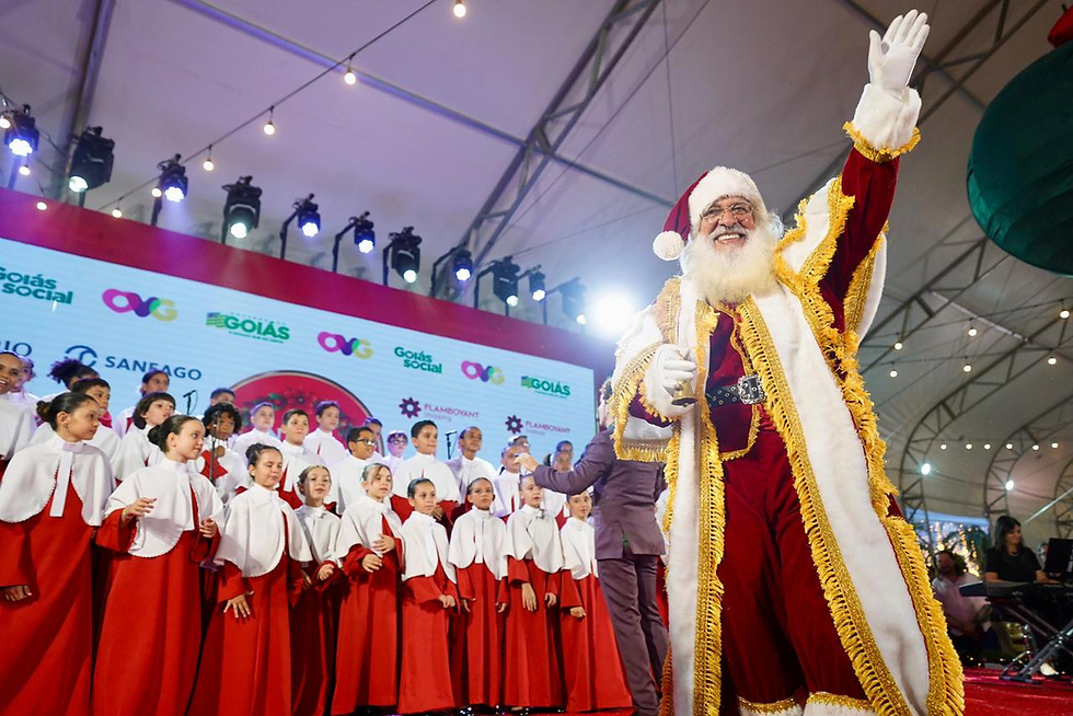 Vila do Papai Noel ganhou 4 ambientes que refletem seu cotidiano (Foto: Secom)