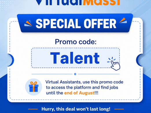 Promo code for skilled persons working remotelly