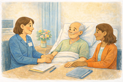 Unterstützung bei lebensbedrohlicher, unheilbarer Erkrankung und in der letzten Lebensphase