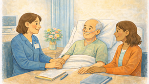 Unterstützung bei lebensbedrohlicher, unheilbarer Erkrankung und in der letzten Lebensphase