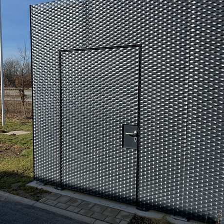 Stahlbau, Metallbau, Geländer, Treppen, Balkone, Innentreppen, Bürogebäude, Terrasse, Sichtschutz, Streckmetall