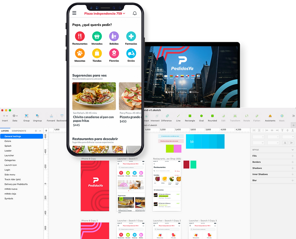 Mobile Desktop brand applied
