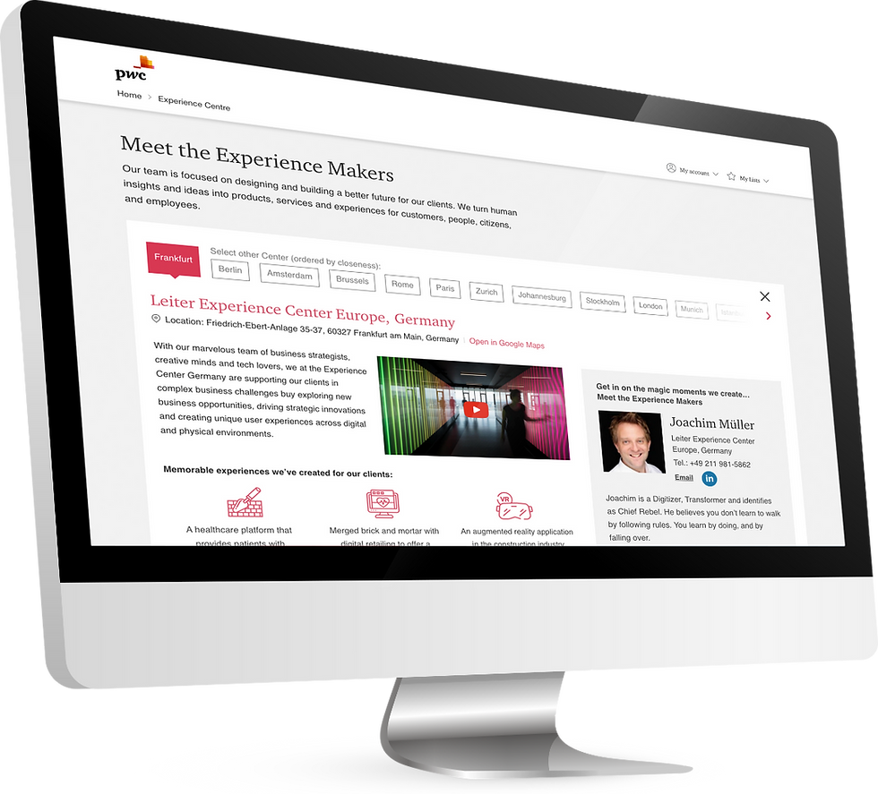 PwC Data visualization