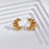 Thumbnail: Minimalist Croissant Stud Earrings