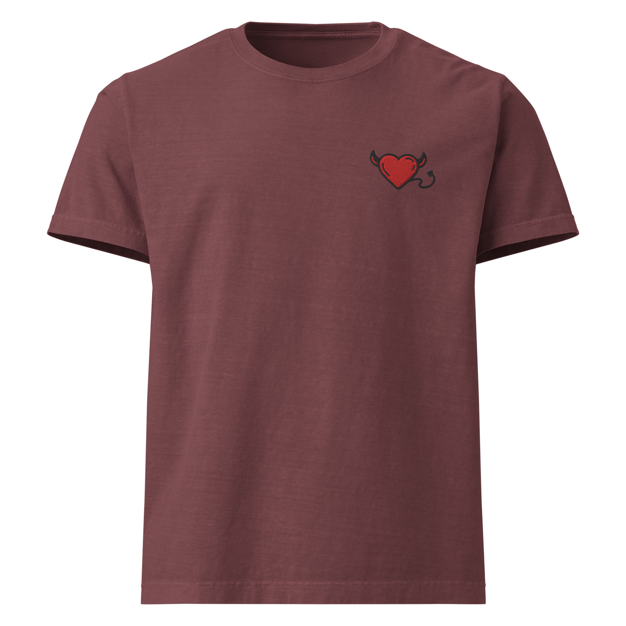 Unisex oversized t-shirt - Devil Heart