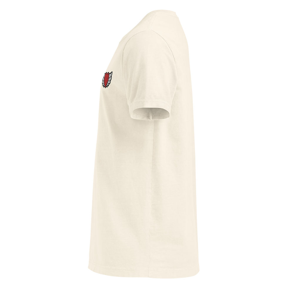 Thumbnail: Unisex oversized t-shirt - Angel Heart