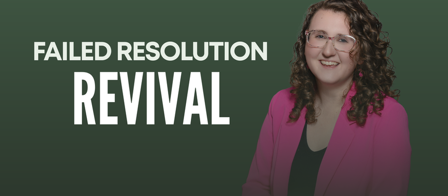 Failed Resolution Revival