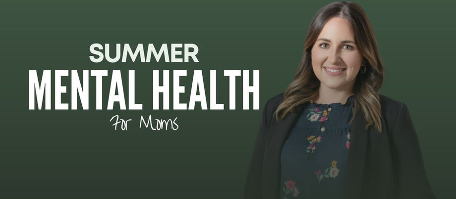 Stanley Psychology therapist smiling — Summer Mental Health for Moms blog post cover