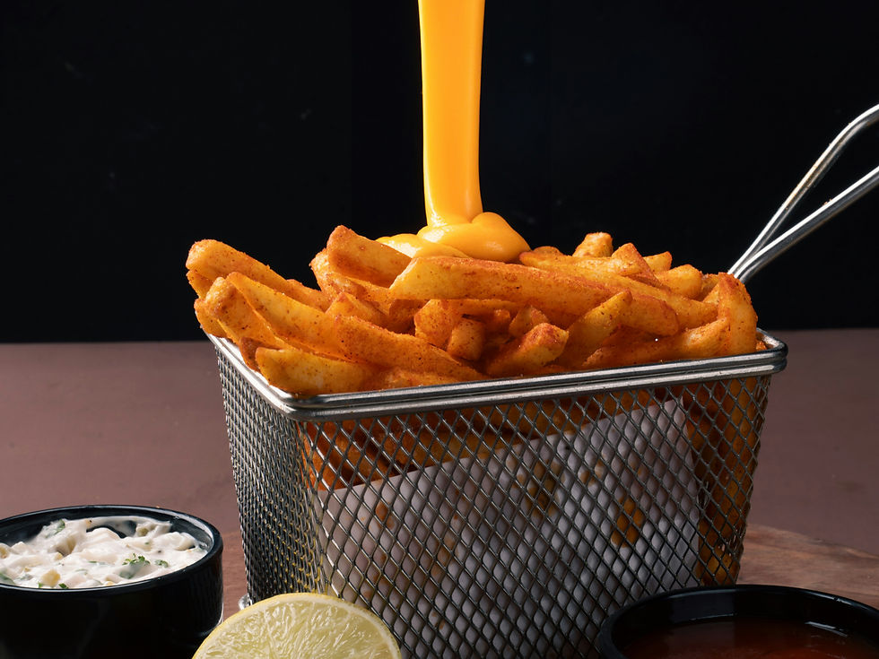 Arranged Food and Objects