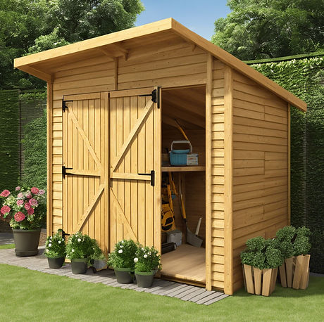 timber shed